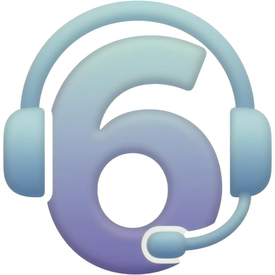 make a sweet logo for our customer service team. we are called team 6 emoji