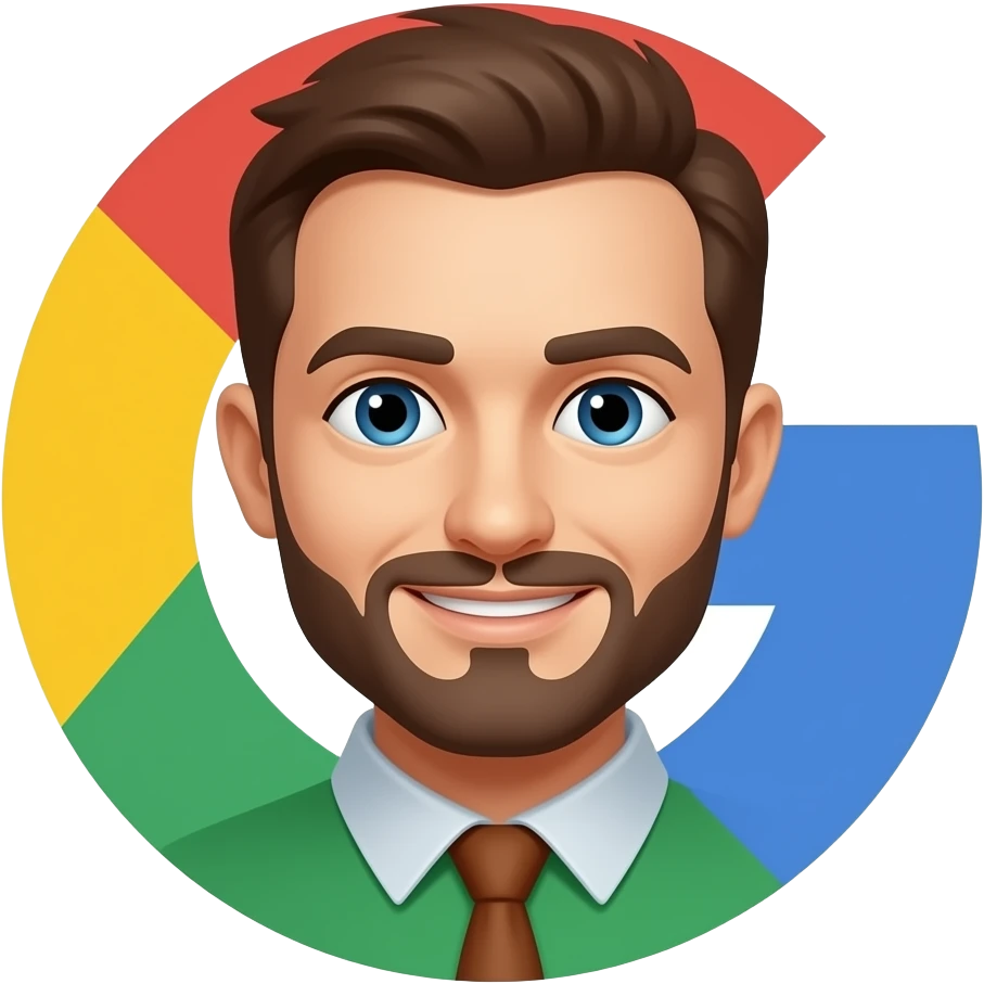 google as a human emoji