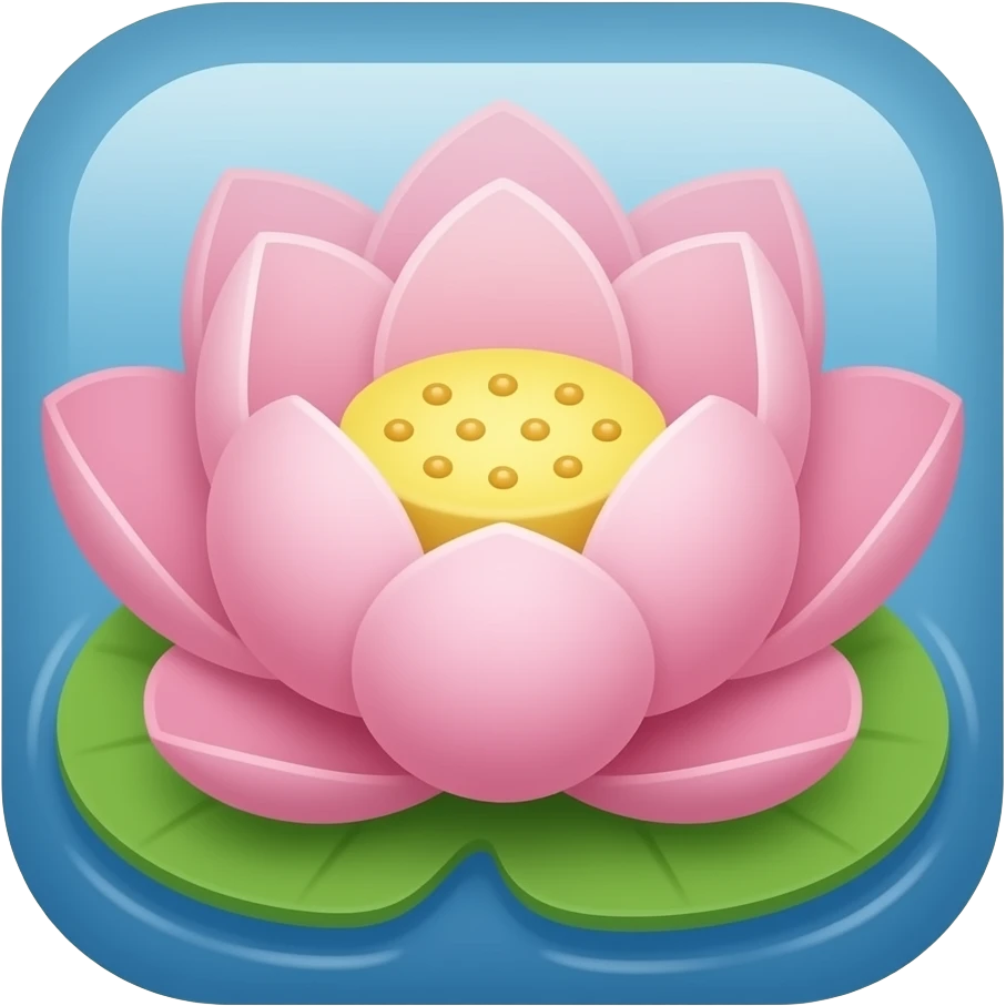 Nelumbo nucifera files app icon emoji