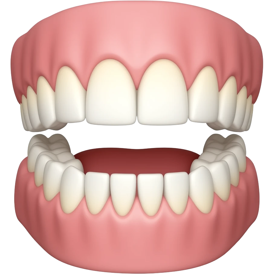 Canine teeth model emoji
