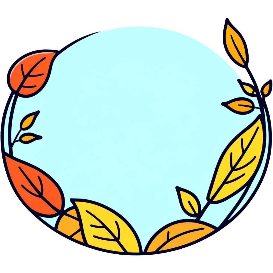 Happy fall emoji