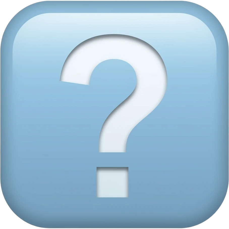 interrogante emoji