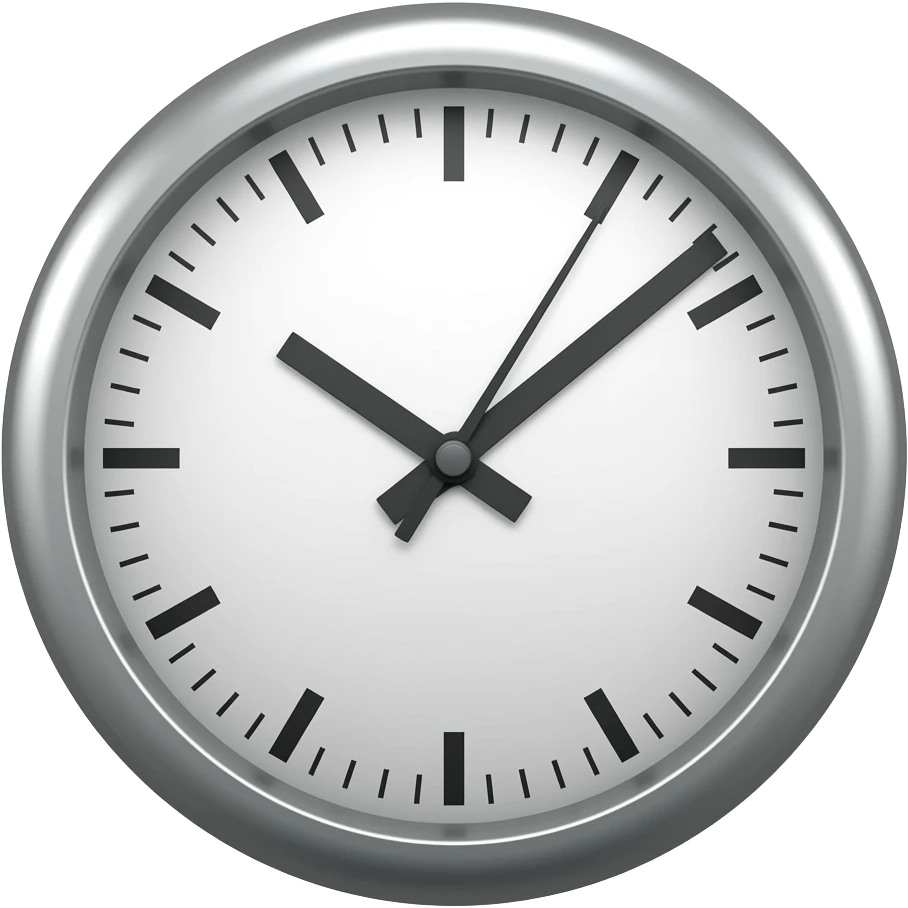 Clock it emoji