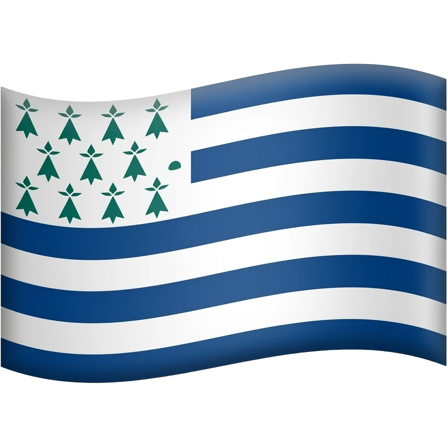 Orange breton flag emoji