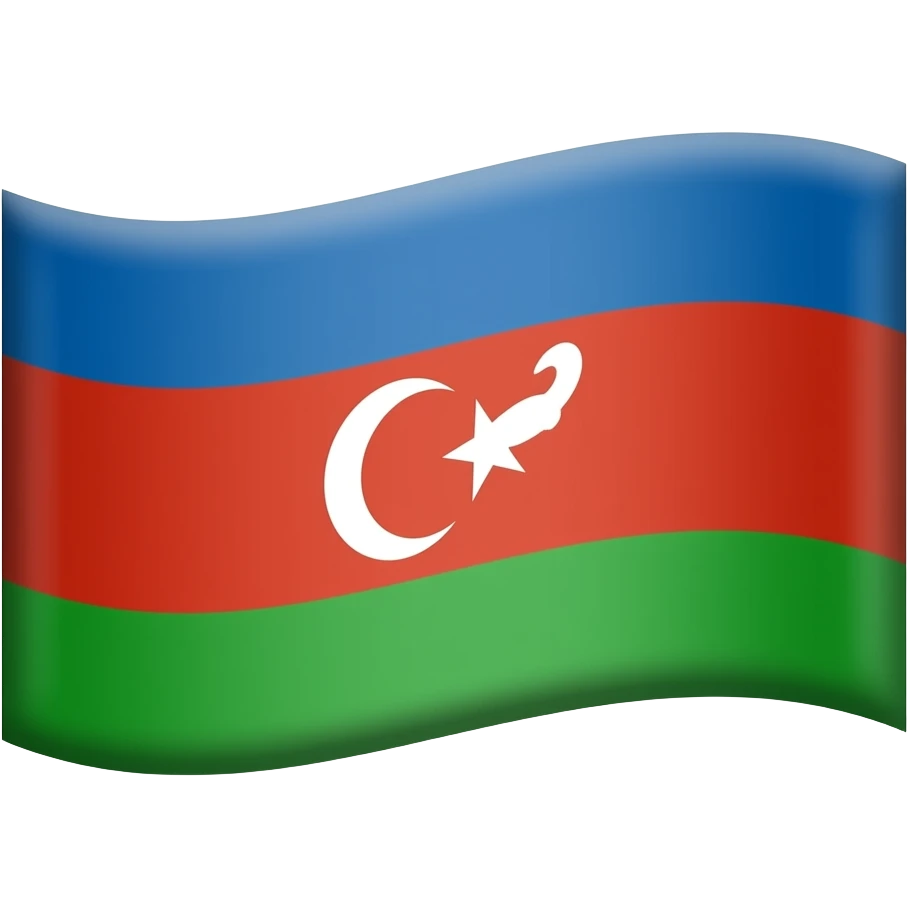 Лезгинский флаг emoji