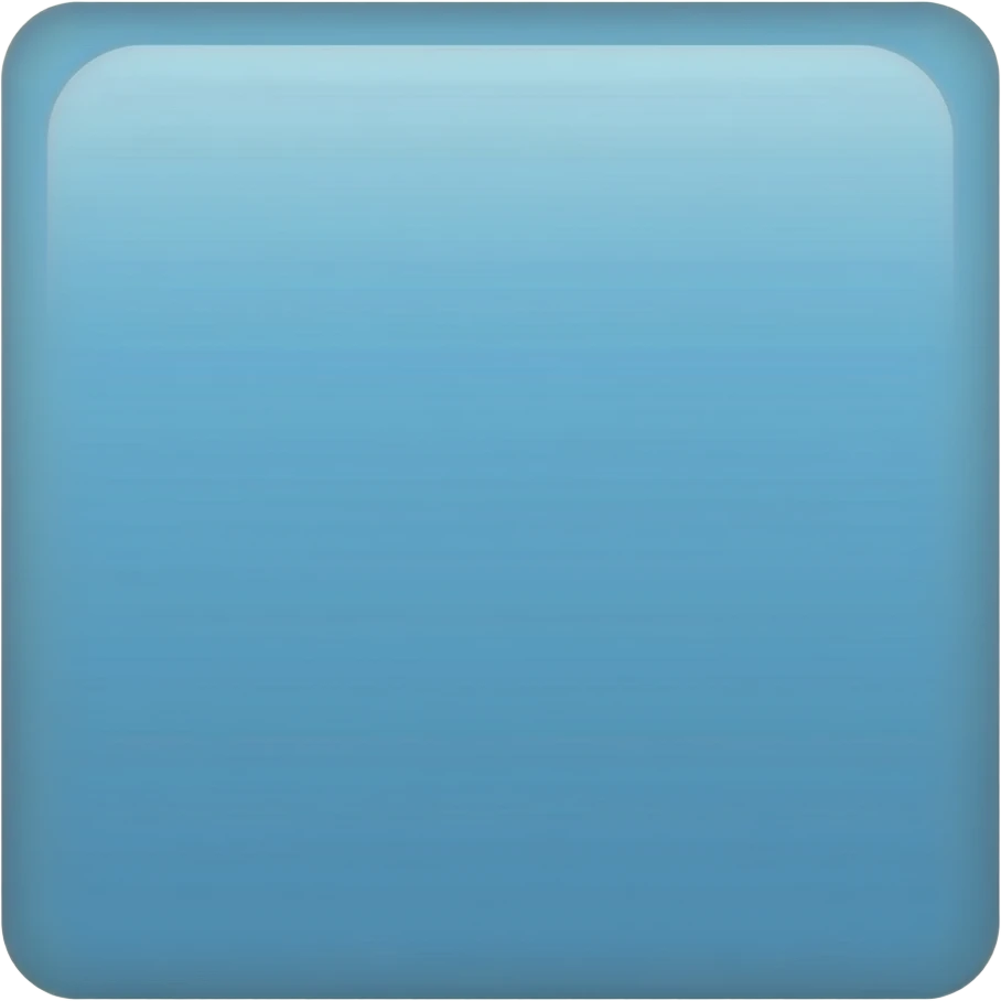 Light blue square emoji