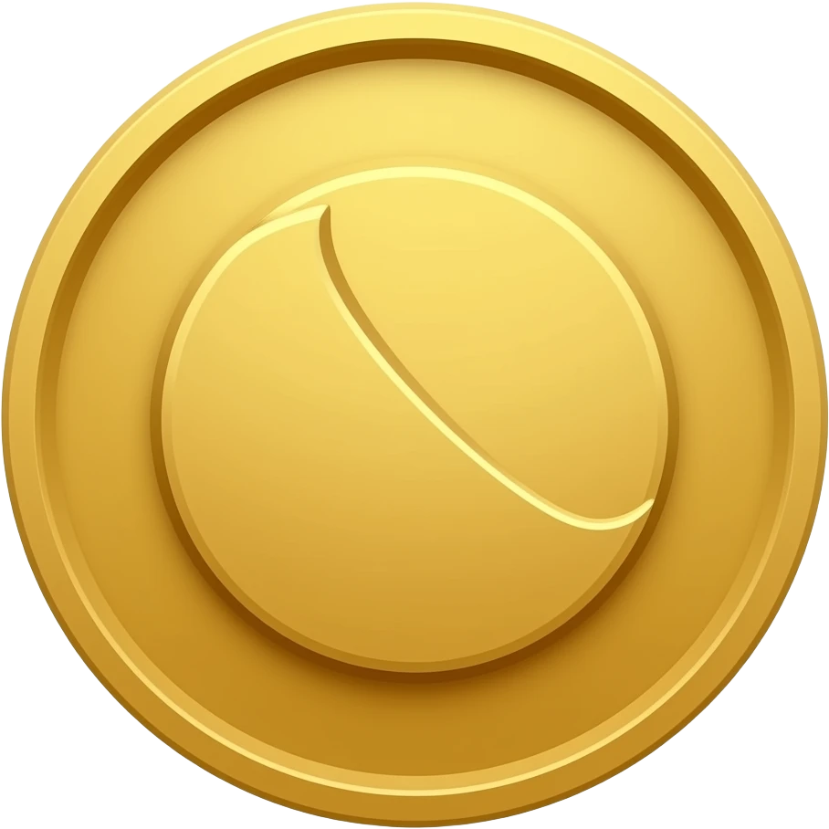 heads and tails coins emoji