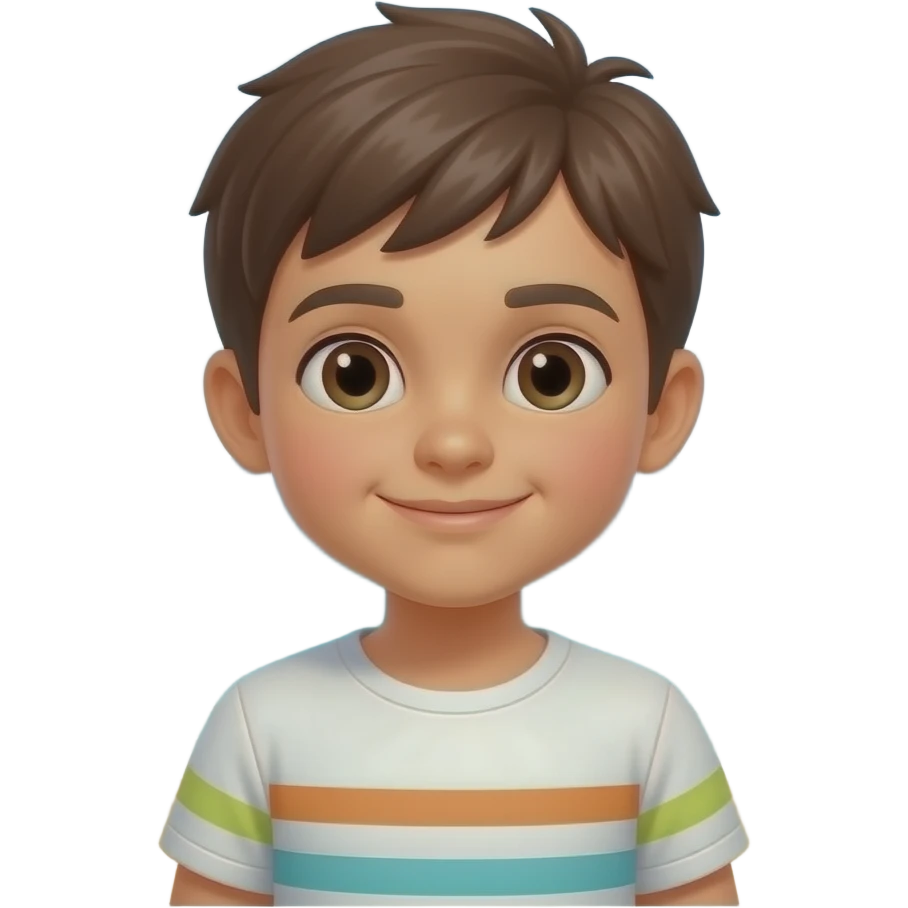 a kid is at the beach emoji