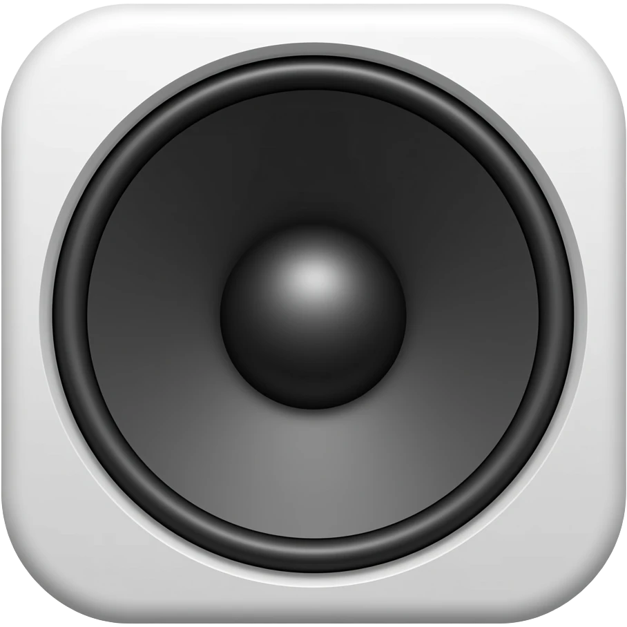 Speaker emoji