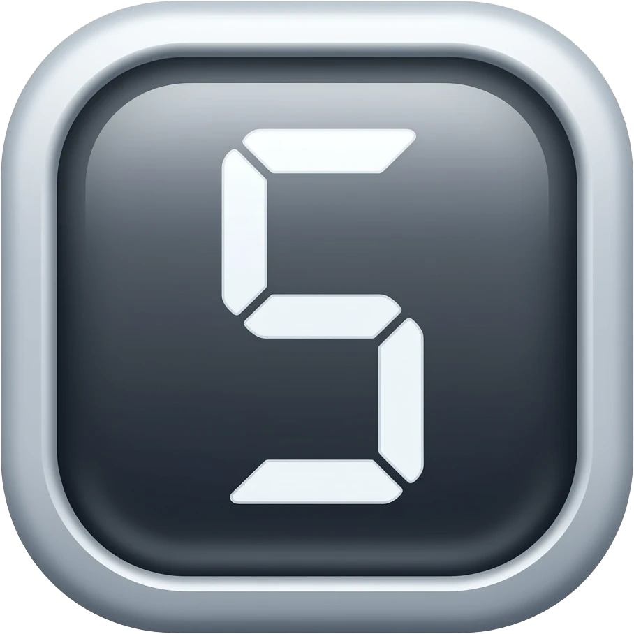 5 inside a timer emoji