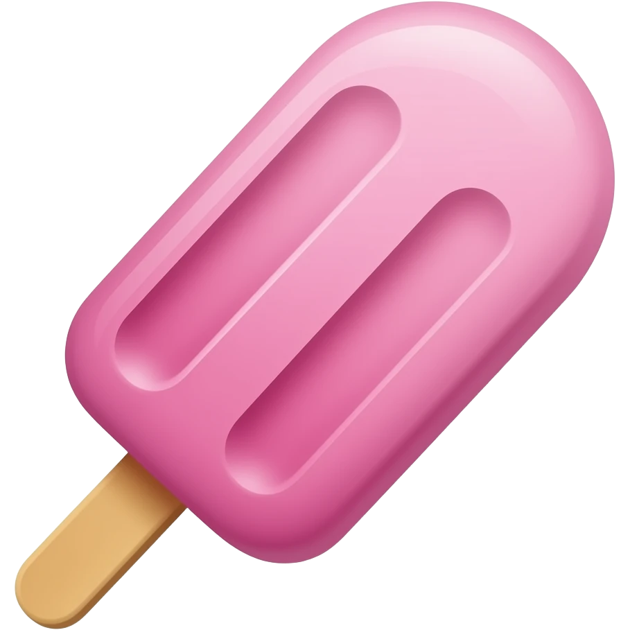 Make popsicle pink emoji