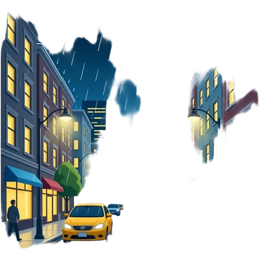 Rain emoji