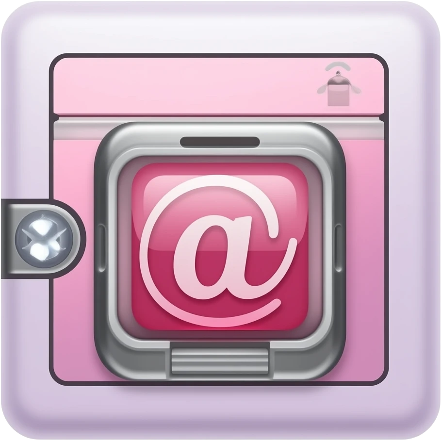 IPAD pembe emoji