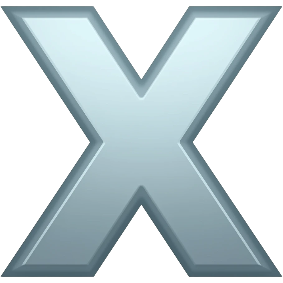 x emoji