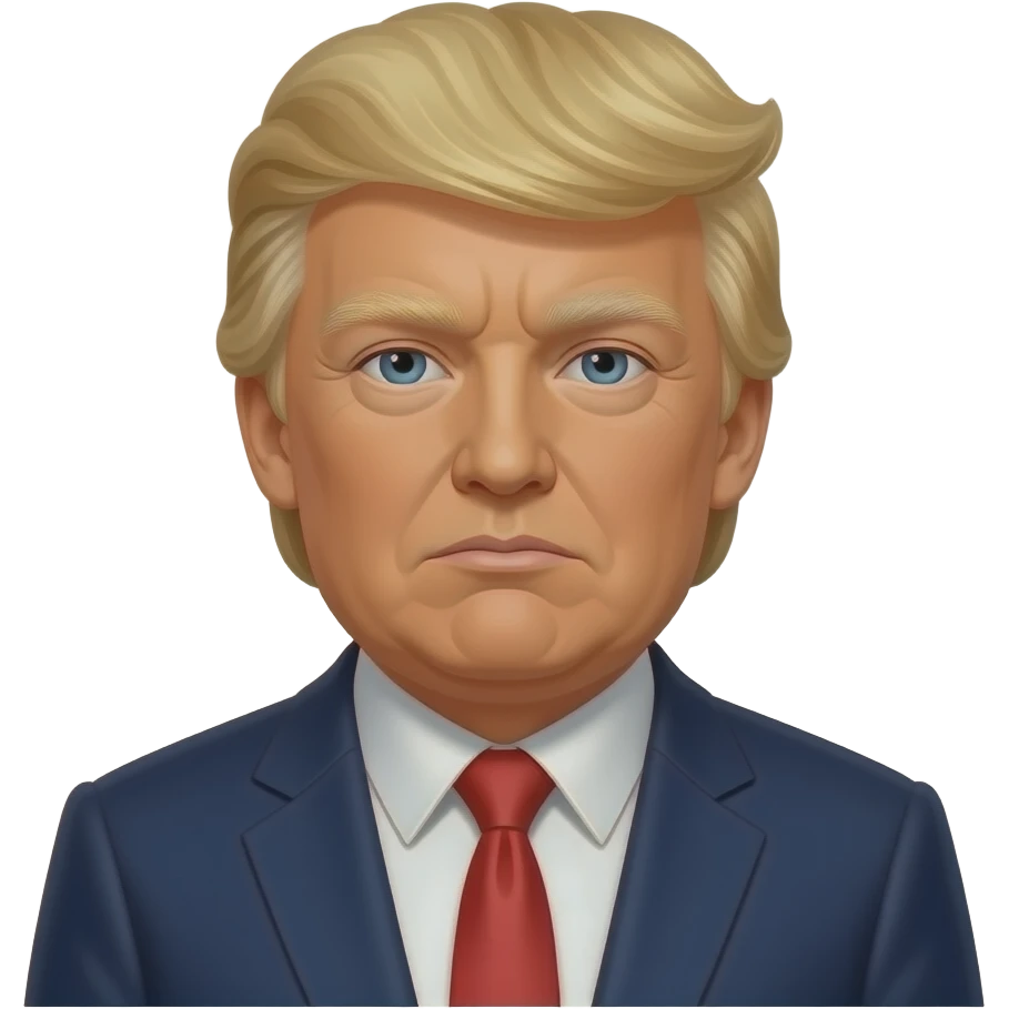 Make a Trump emoji. emoji