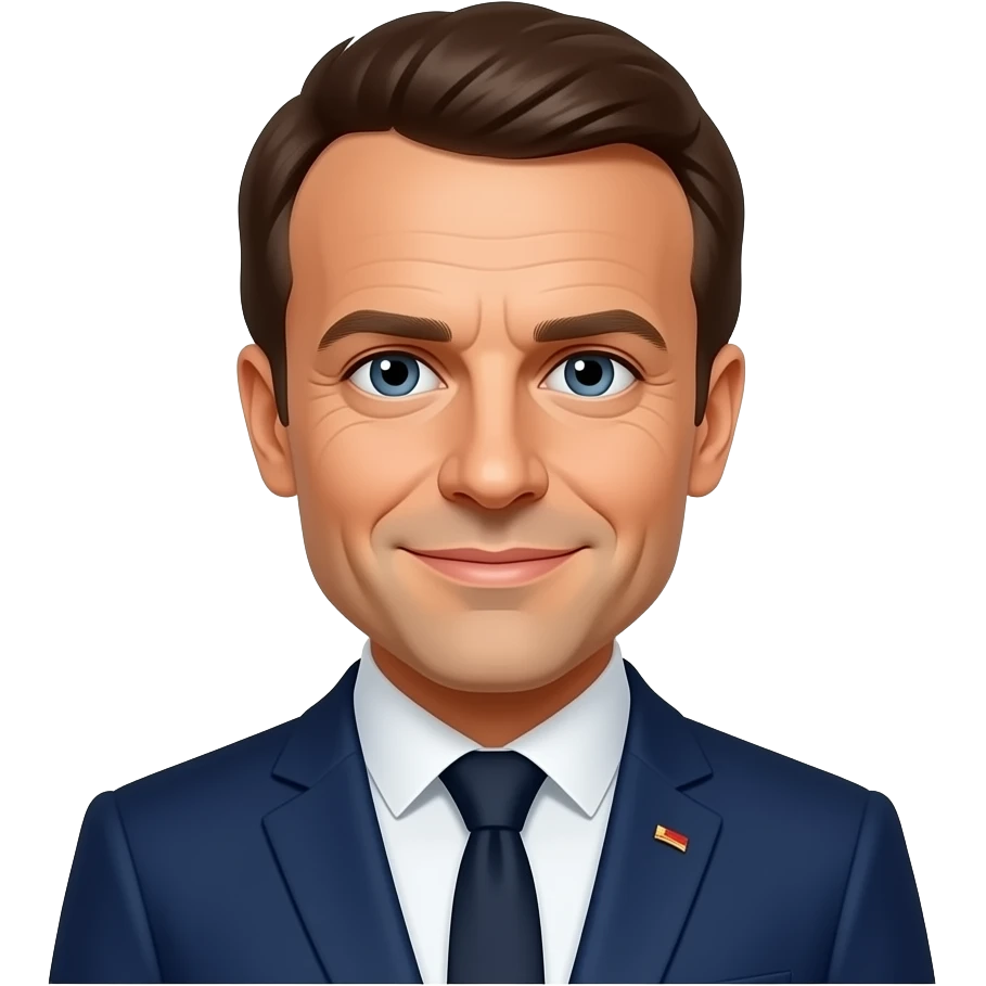 Emmanuel Macron emoji