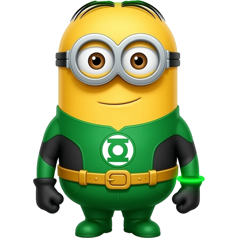 Minion linterna verde comic dc emoji