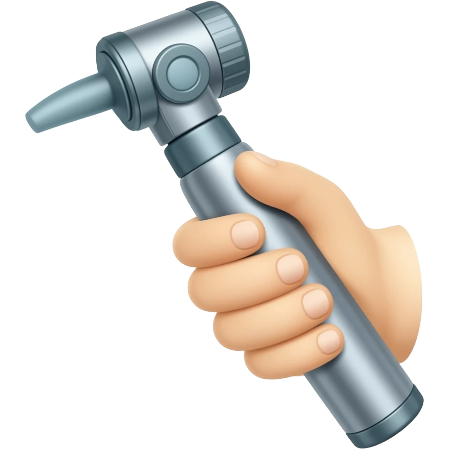 otoscope medical light emoji