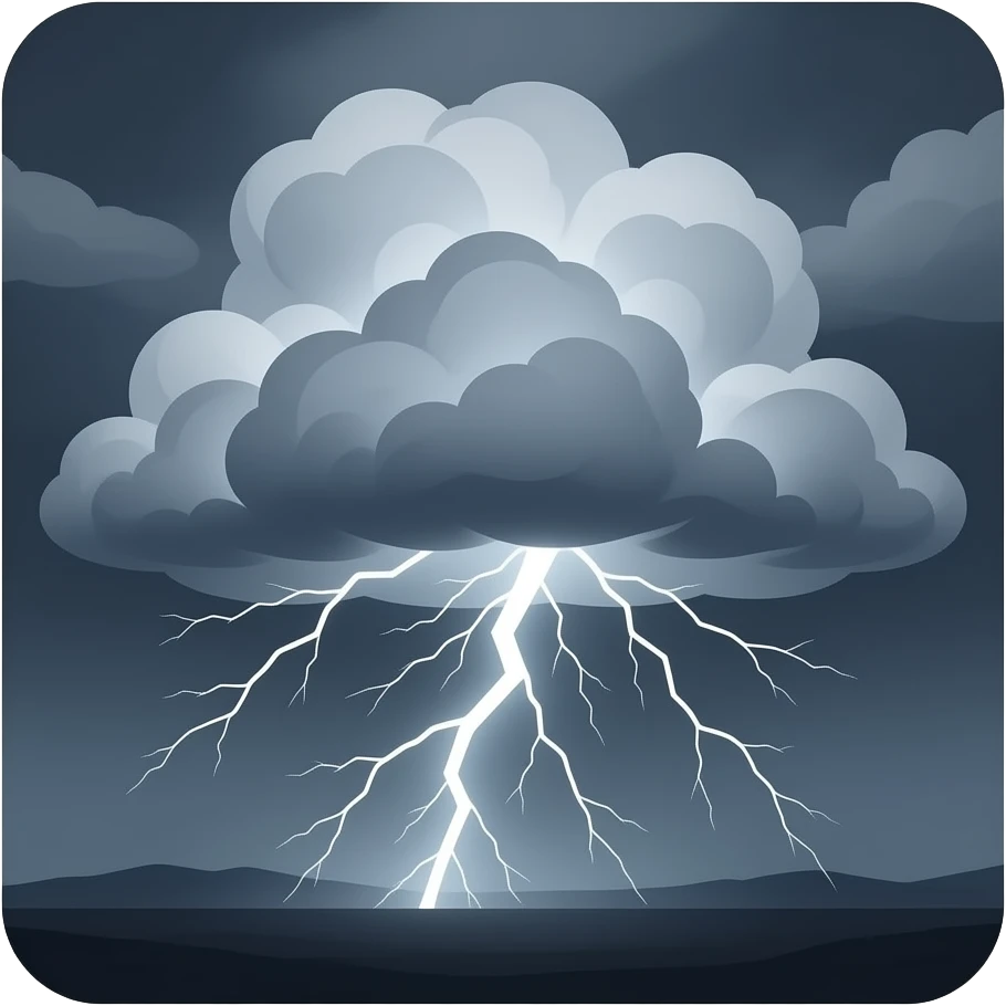 Storm emoji