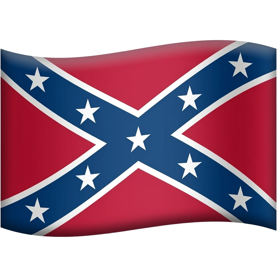 Confederate flag emoji