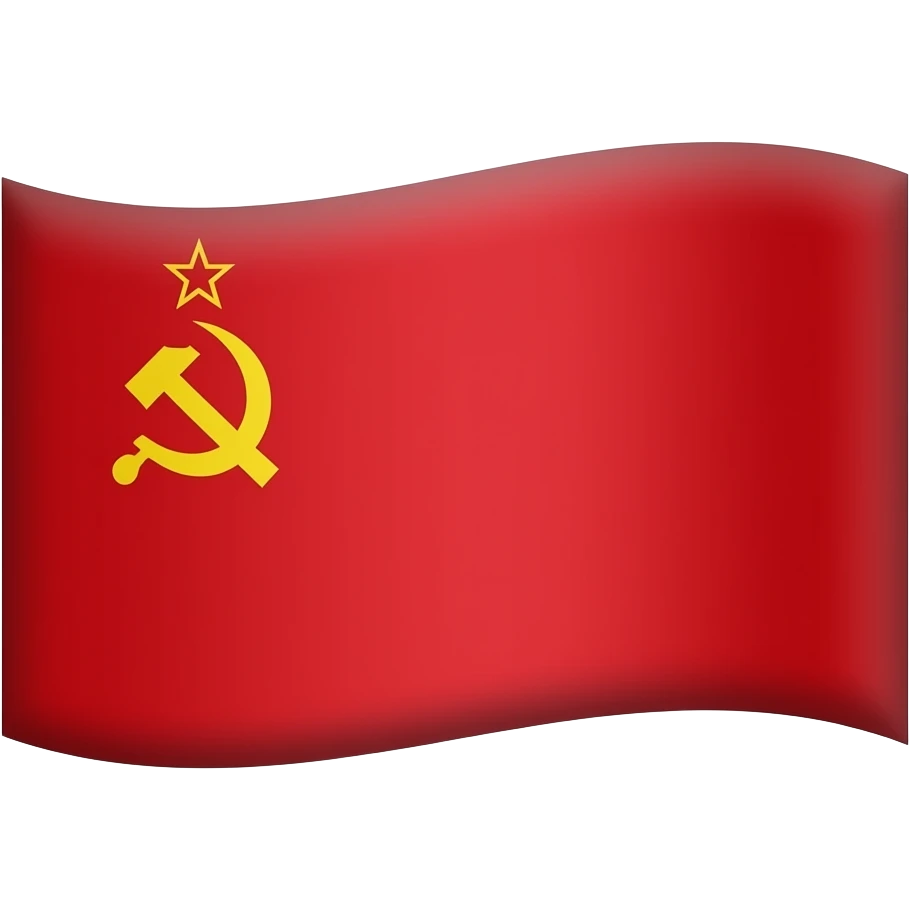 Soviet union flag emoji