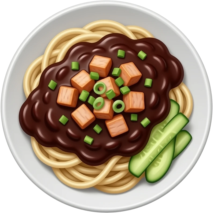 Jjajangmyeon emoji