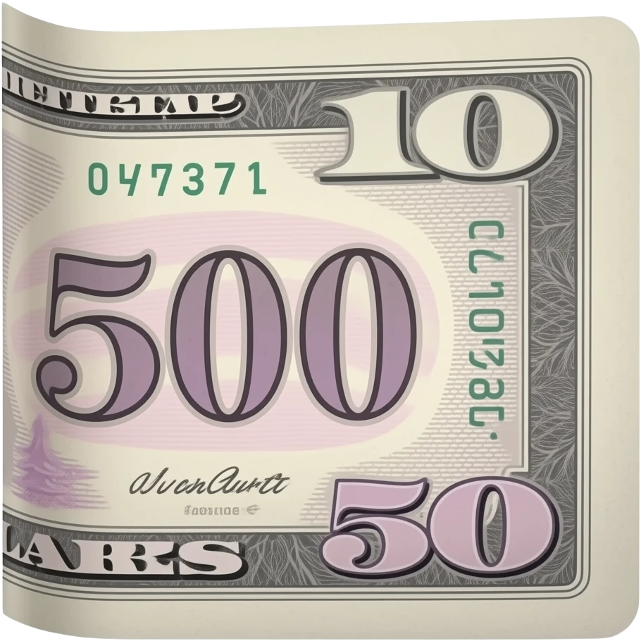 Que 500$ emoji