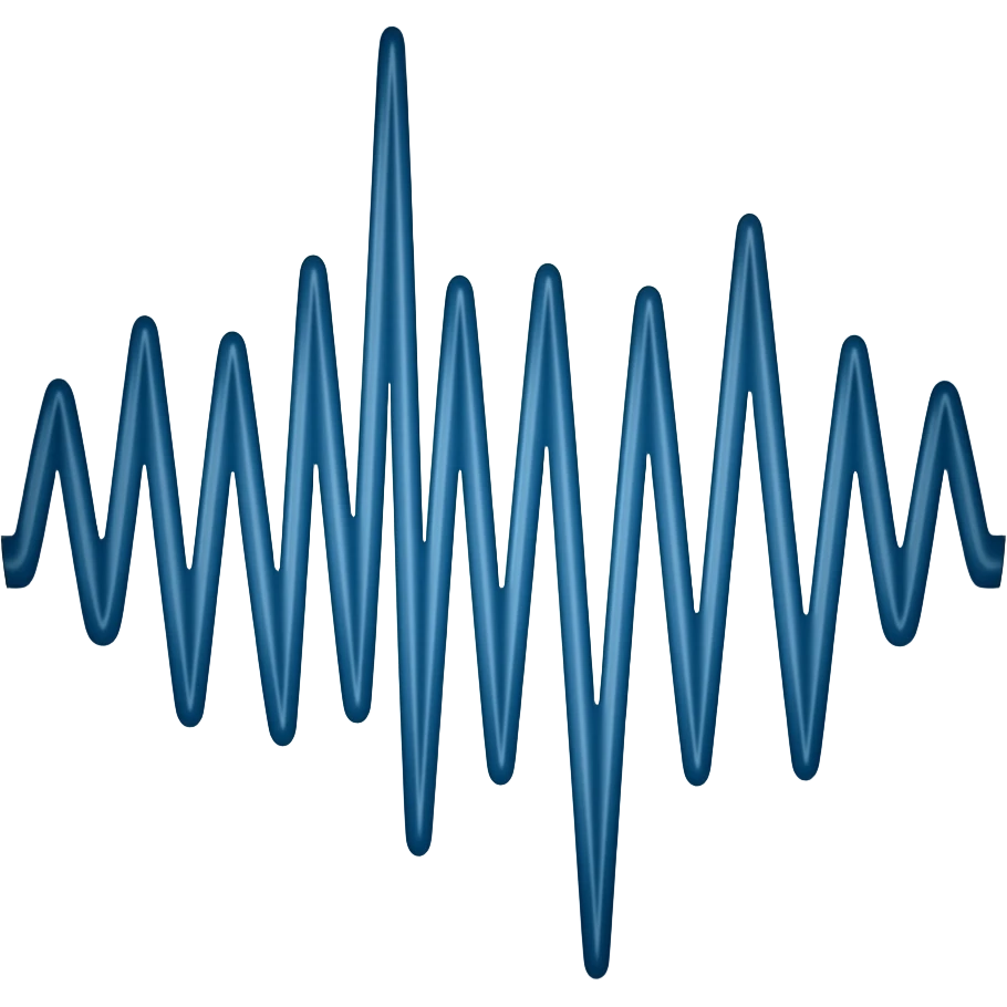 Music Production Dynamic Gain Waveform emoji