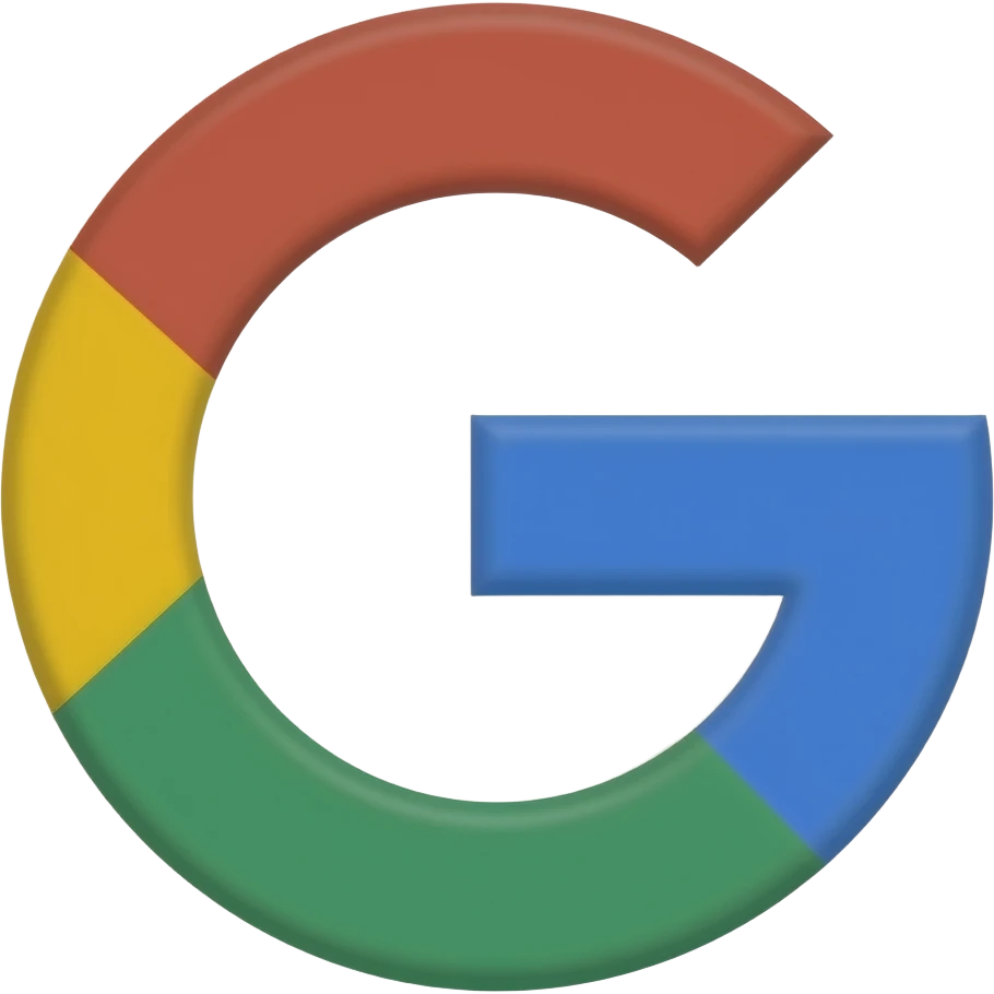 Large Language Model with Google Logo  embedded emoji