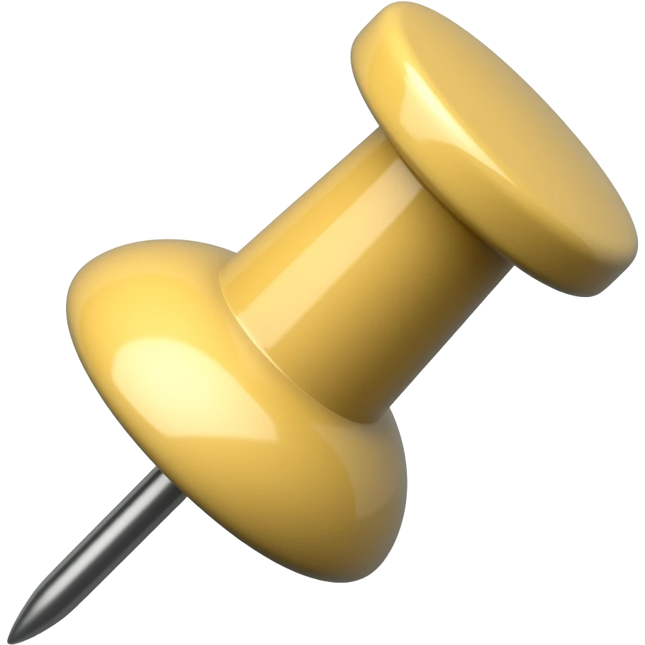 Thumbtack emoji