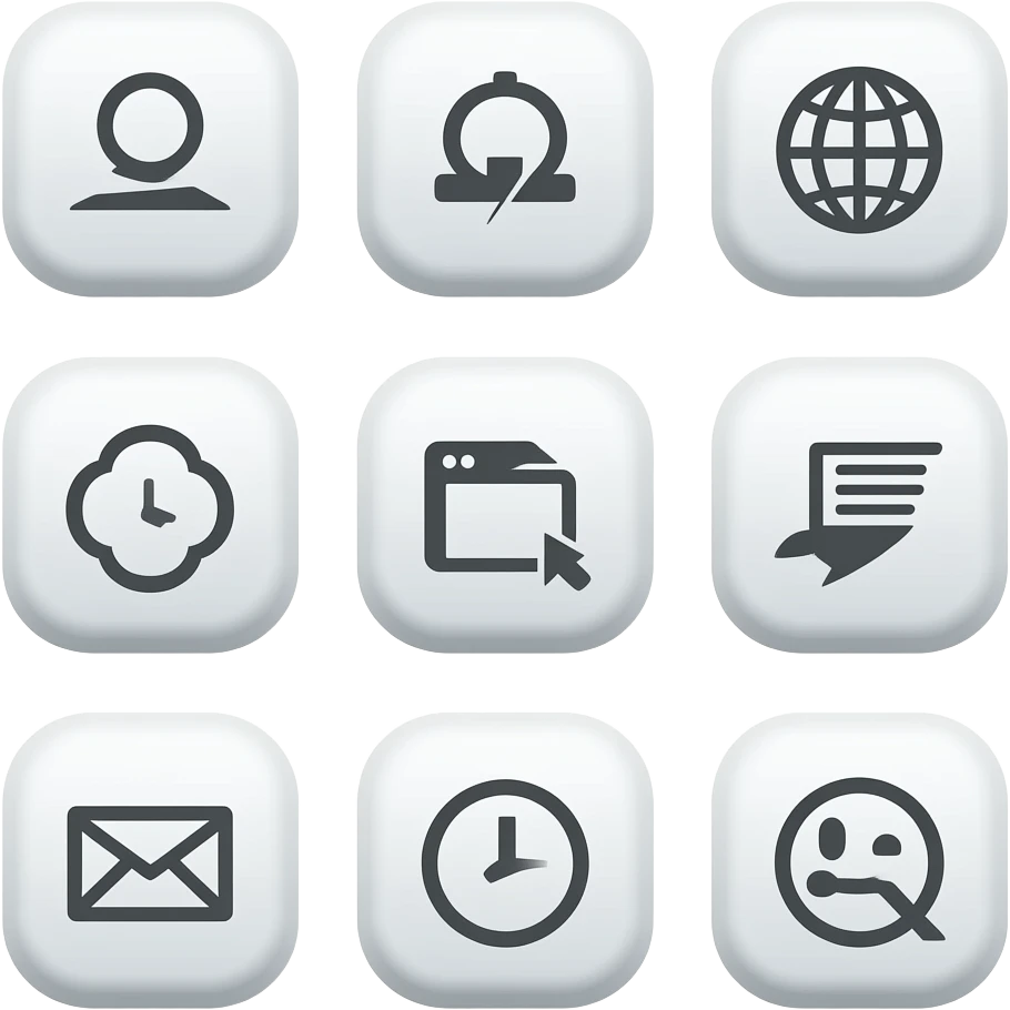 UI becomes minimal and organized emoji