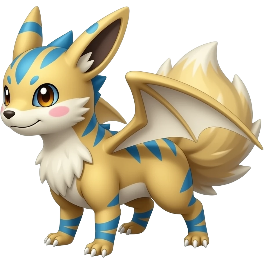 Salandit-Salamence-Furret-Milotic-Exveemon-hybrid emoji
