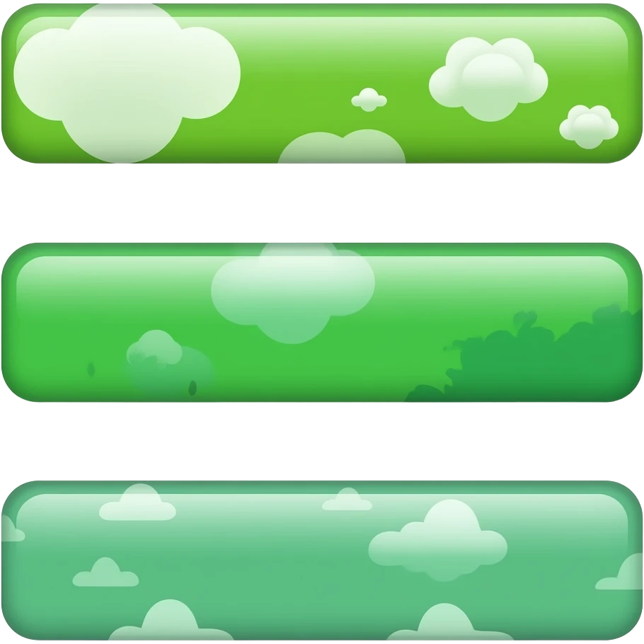 Green bars emoji