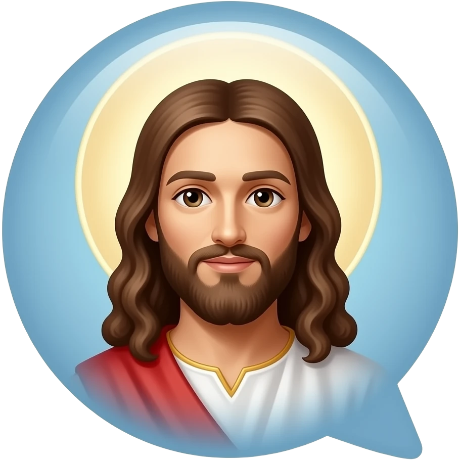 jesus text bubble emoji