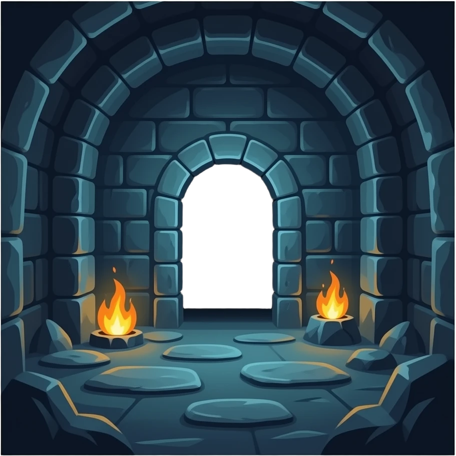 dark dungeon with no border emoji