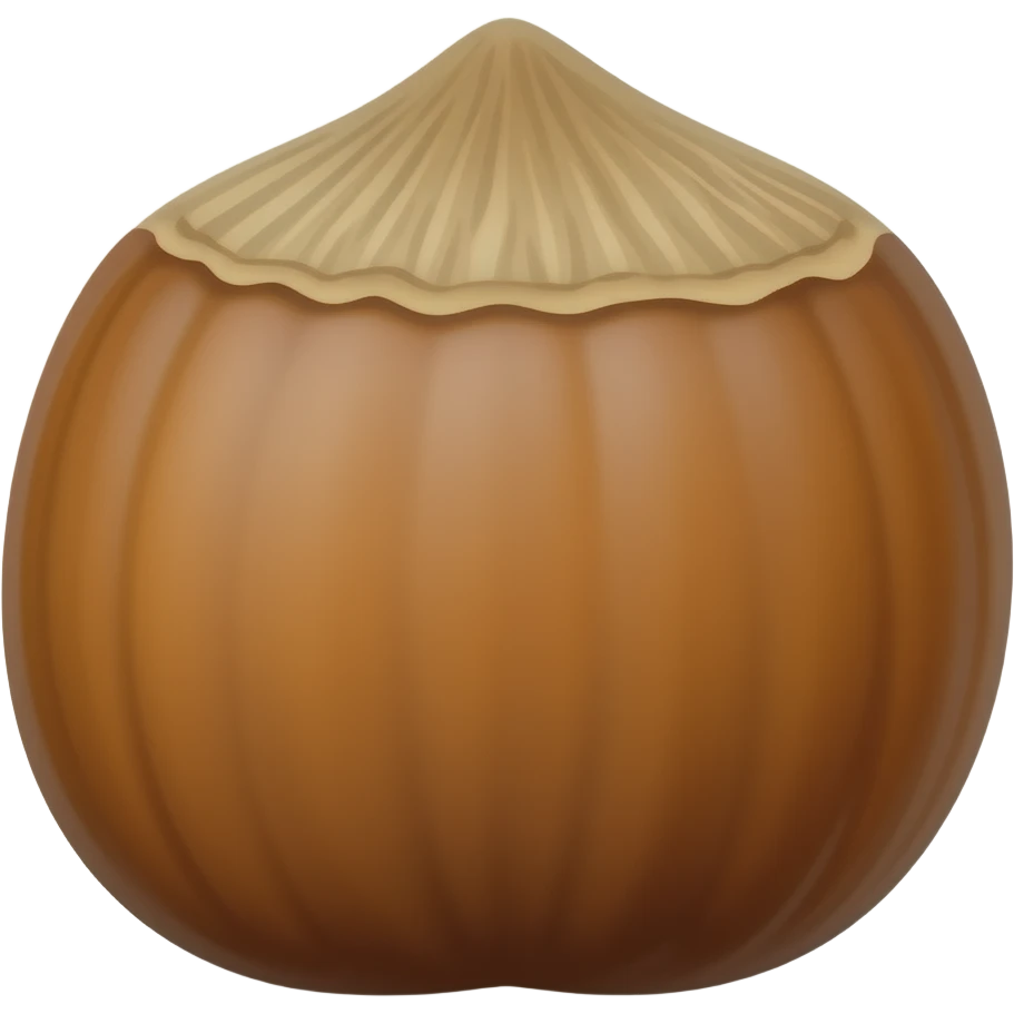 hazelnut emoji