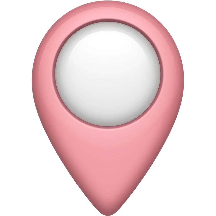 Нежно-розовая 📍 emoji