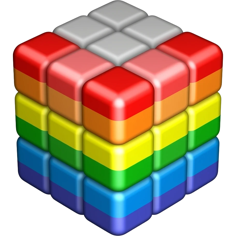 Cromophobia cube emoji