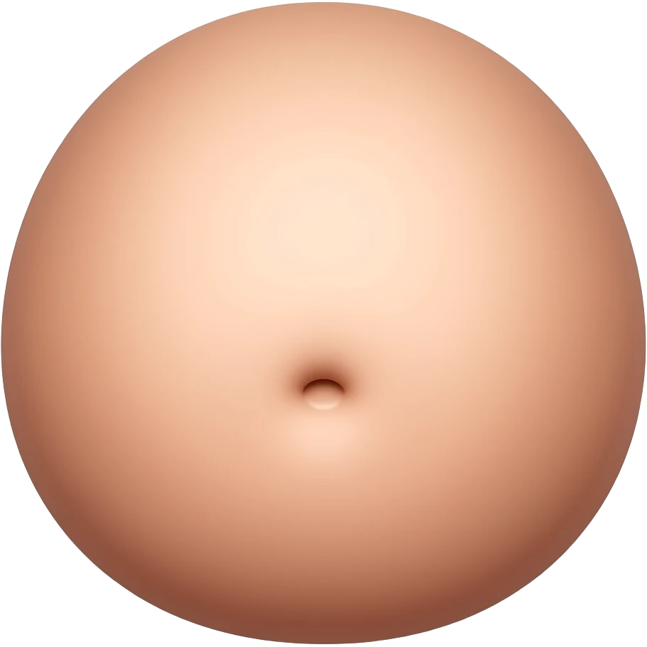 A female stomach,big and full,bulging ,ready to go pop,so full that a heavy fat stomach wants a gentle rub,A Bellybutton,the stomach had too much to eat,even one can’t fast but walks like she is pregnant with a baby bump sticking out and leading the way. emoji