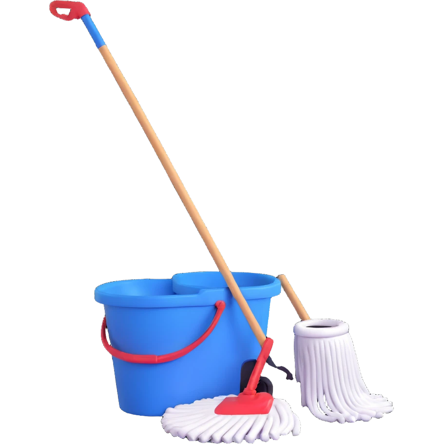 mop and bucket emoji