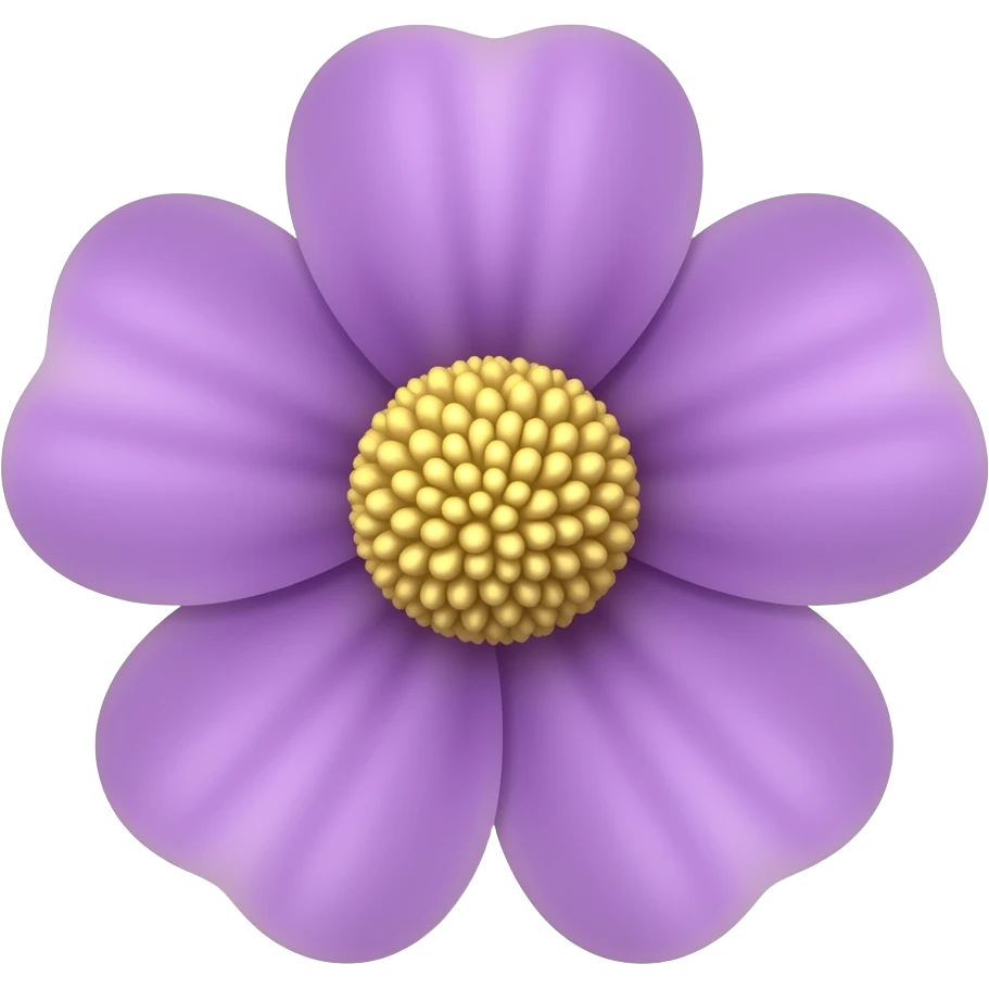 lavender flower ios emoji