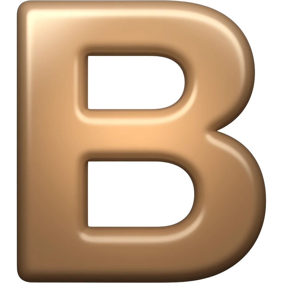 ALPHABET B emoji