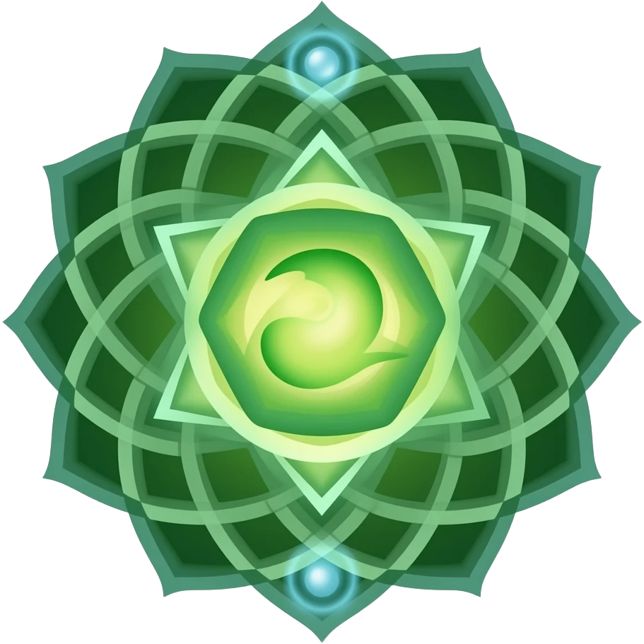 Need dark green chakra only dark green one emoji