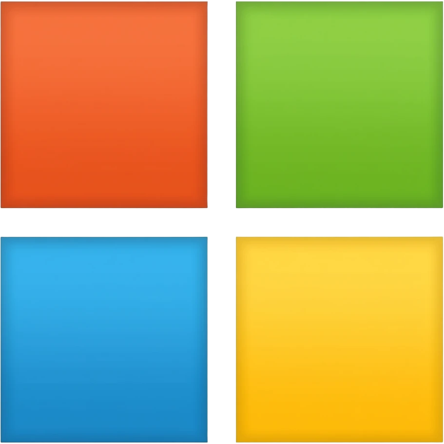 create me microsoft logo emoji