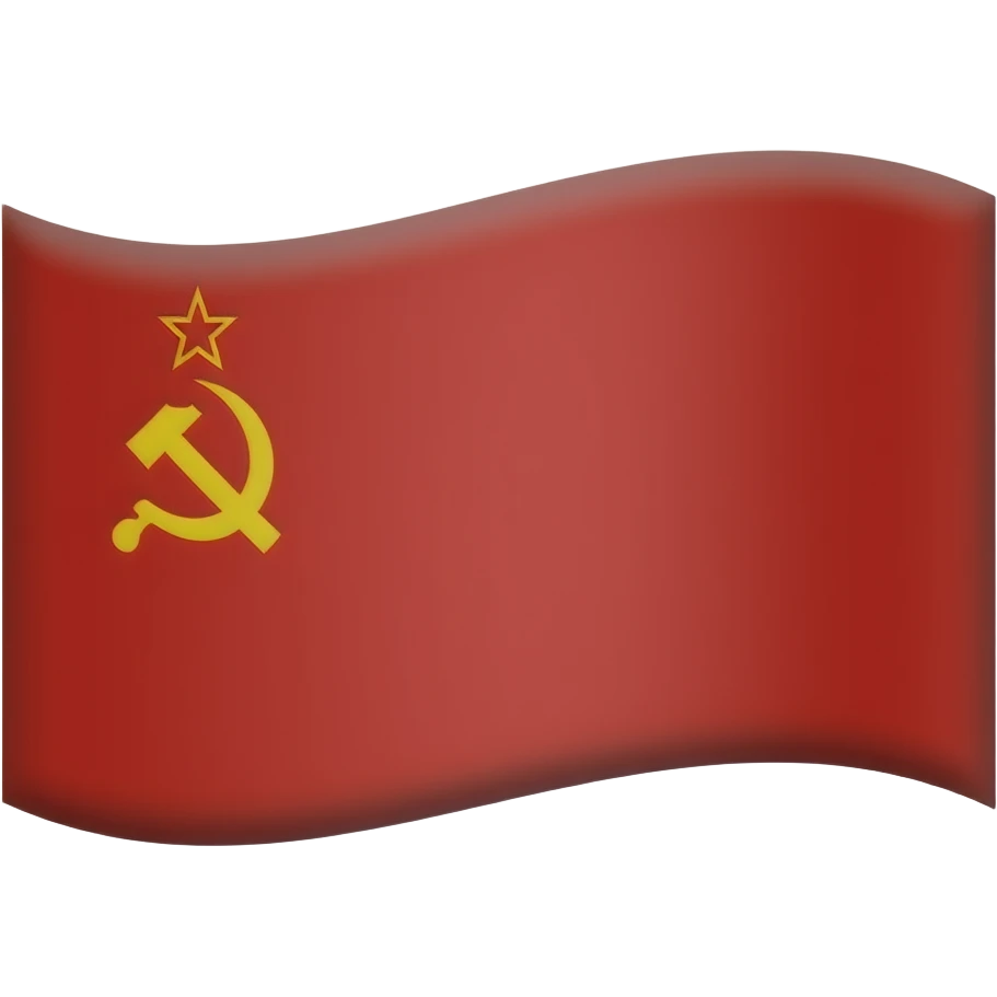 Soviétic union flag emoji