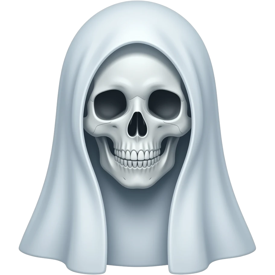 💀👩 ghost with emoji