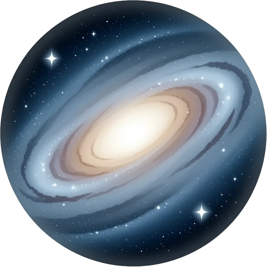 Make a image of milky way galaxy emoji