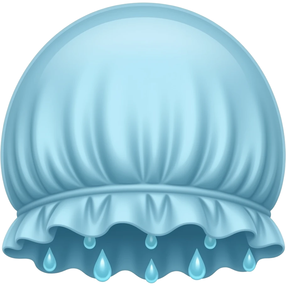 shower cap emoji