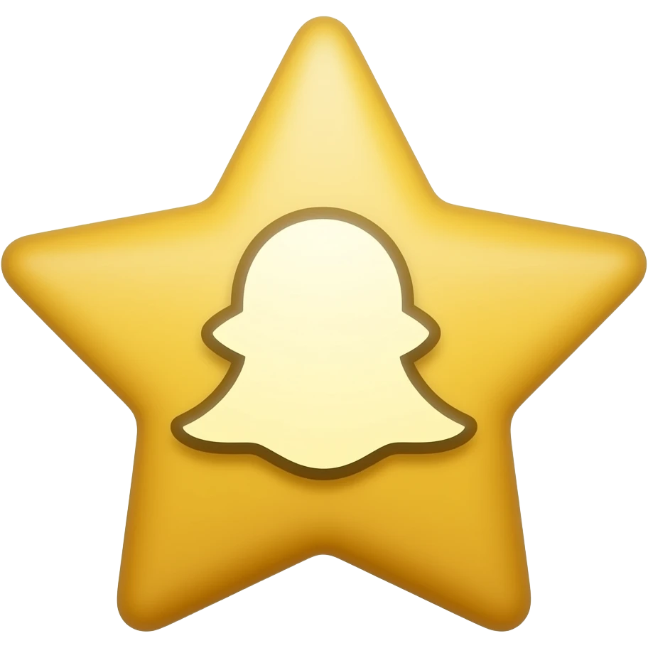 Snap star snap chat emoji