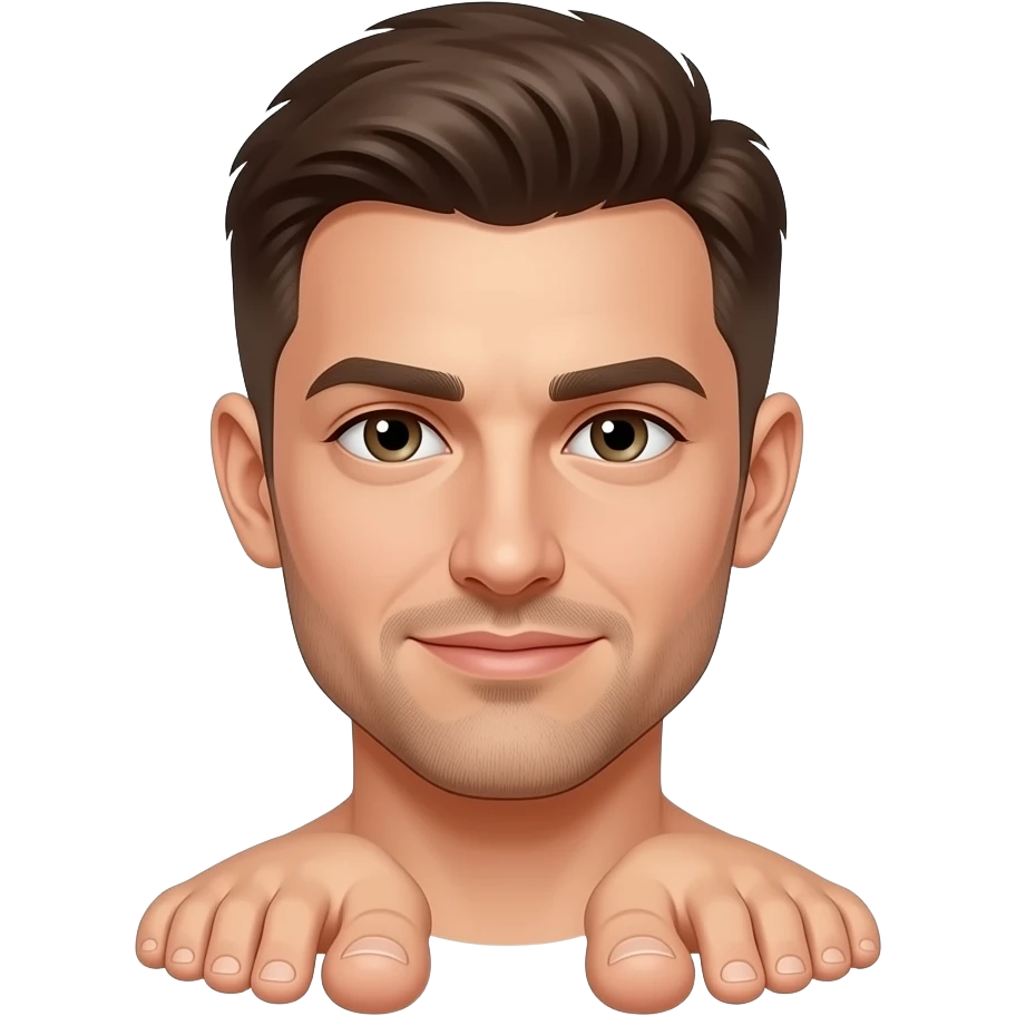 Homme soumis soles emoji